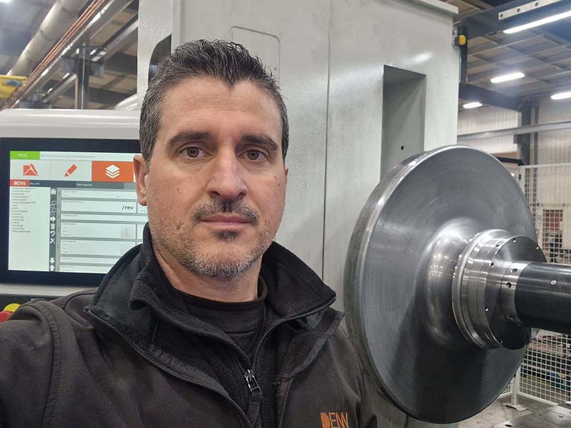 DENN machinery setup