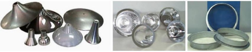 lighting applications - parts formed on DENN machinery