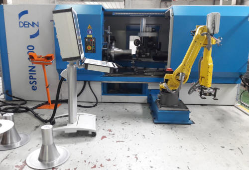 DENN eSPIN-100 metal spinning machine